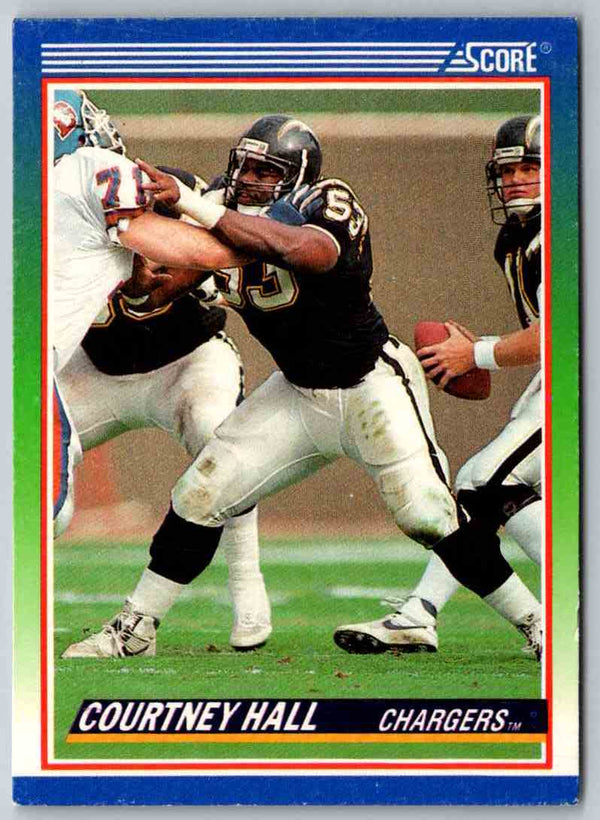 1990 Score Courtney Hall #366
