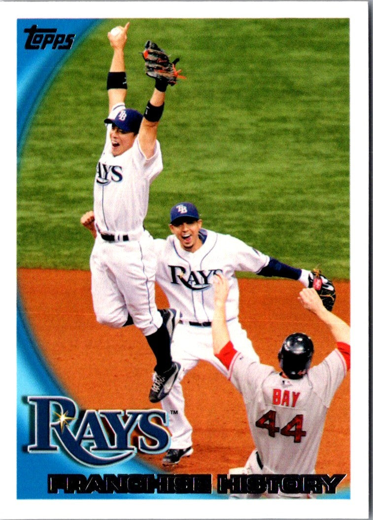 2010 Topps Rays Franchise History