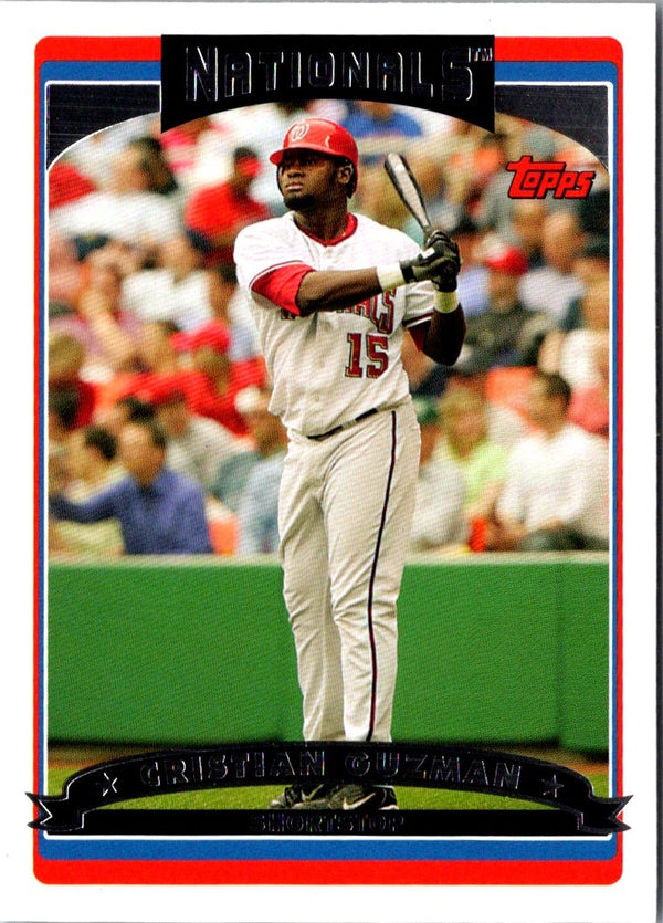 2006 Topps Washington Nationals Cristian Guzman #WAS4