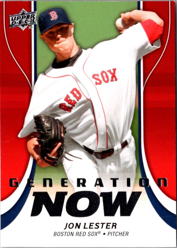 2009 Upper Deck Update Generation Now Jon Lester #GN31