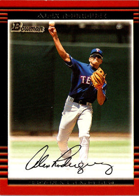 2002 Bowman Alex Rodriguez #3