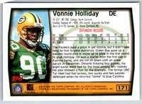 1999 Topps Vonnie Holliday #171