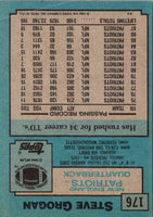 1988 Topps Steve Grogan #176