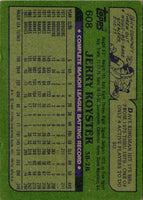 1982 Topps Jerry Royster #608