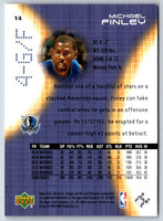 2003 Upper Deck Michael Finley #14