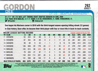 2019 Topps Dee Gordon #292