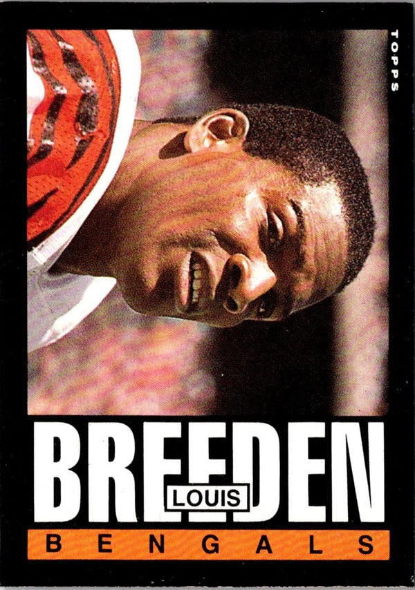 1985 Topps Louis Breeden #212