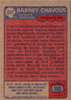 1985 Topps Barney Chavous #237