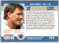 1990 Proset Dan Owens #704