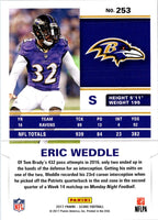2017 Score Eric Weddle #253
