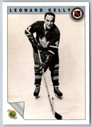 1991 Ultimate Original 6 Leonard Kelly