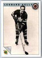 1991 Ultimate Original 6 Leonard Kelly #38