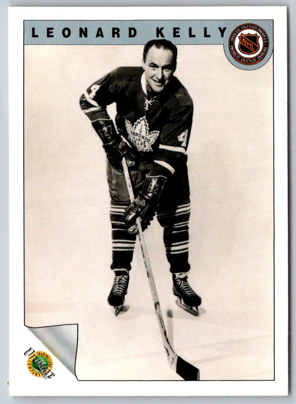 1991 Ultimate Original 6 Leonard Kelly #38