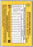 1986 Donruss Ken Dayley