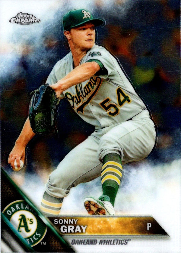 2016 Topps Chrome Sonny Gray #188