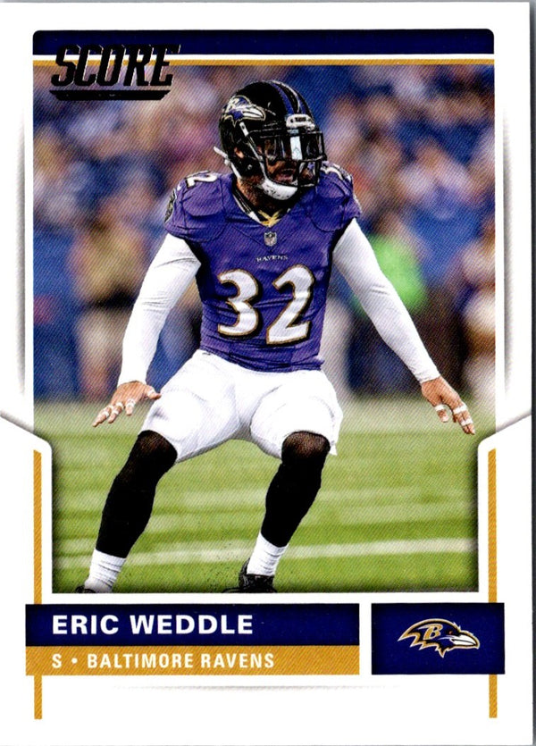 2017 Score Eric Weddle #253