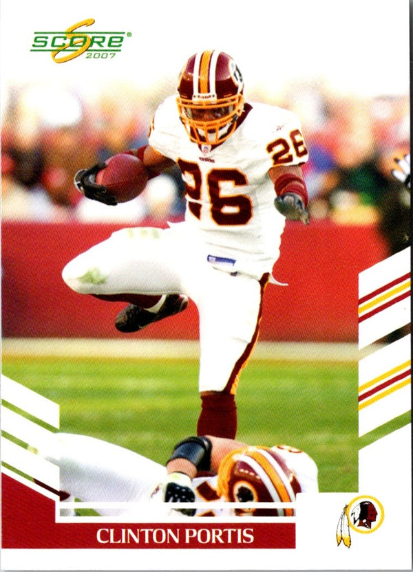 2007 Score Clinton Portis #27