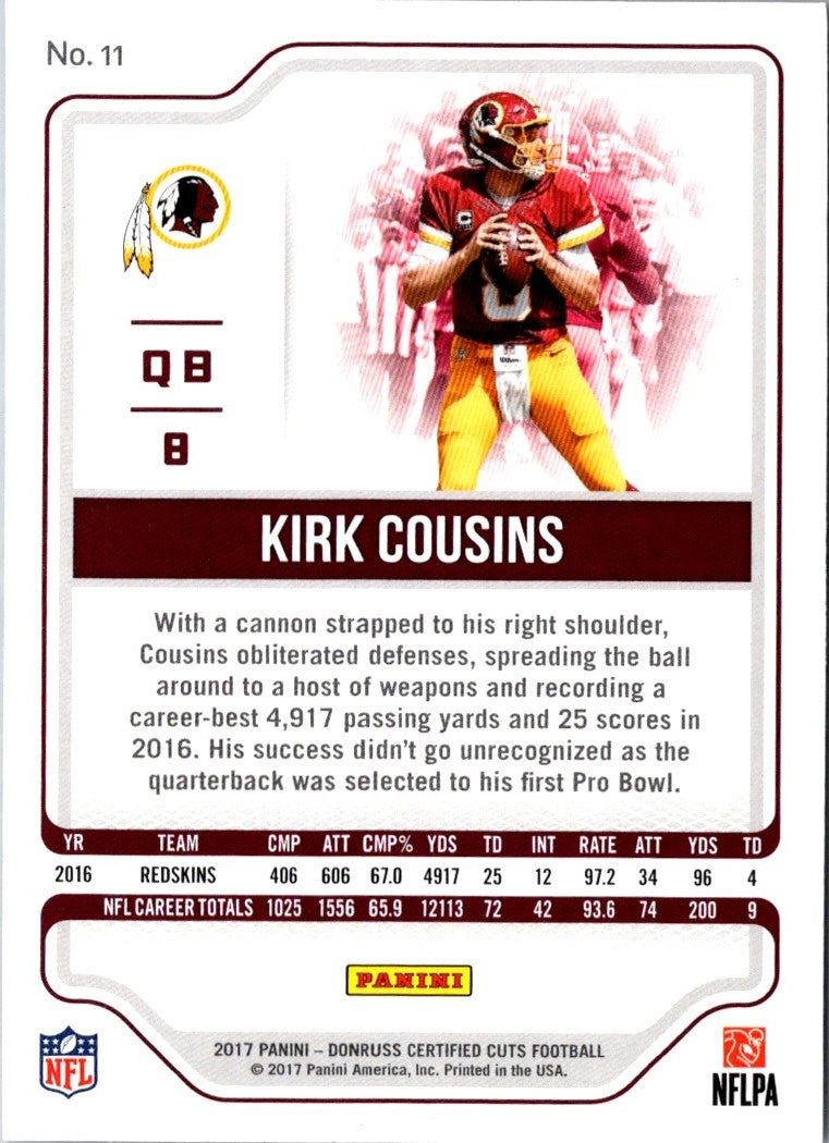 2017 Panini Joe Theismann/Kirk Cousins