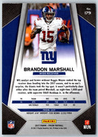 2017 Panini Prizm Brandon Marshall #179
