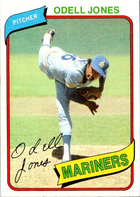 1980 Topps Odell Jones #342