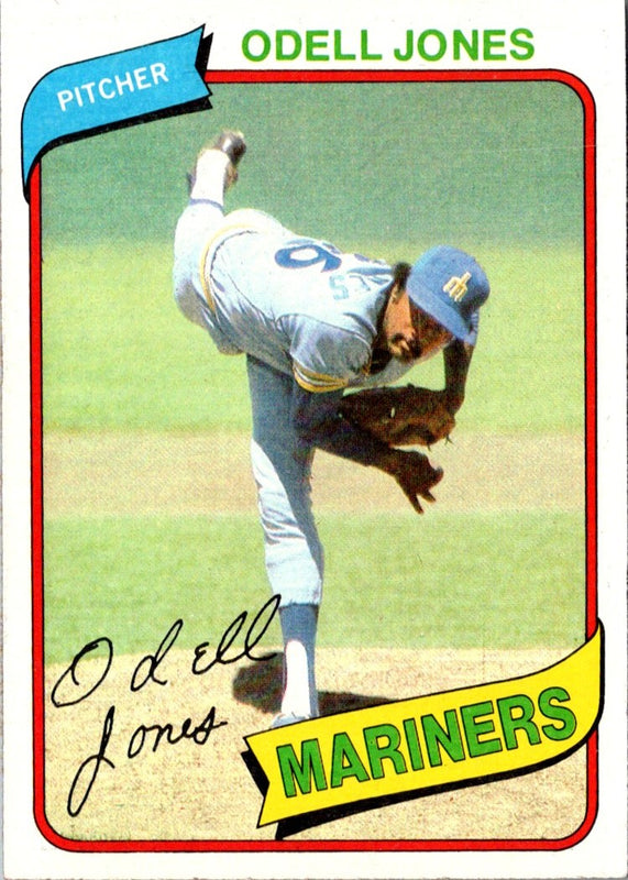 1980 Topps Odell Jones #342