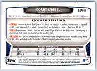 2013 Bowman Corey Knebel #BDPP18