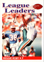 1992 Fleer Reggie Roby #470