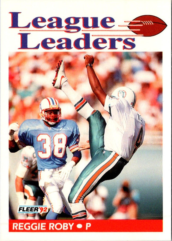 1992 Fleer Reggie Roby #470