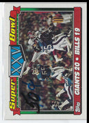 1990 Topps Team Checklists Buffalo Bills