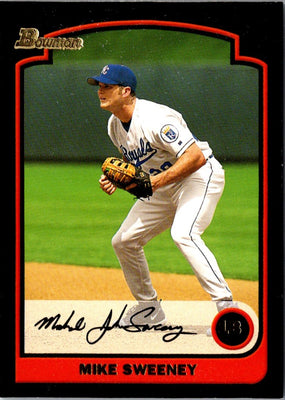 2003 Bowman Mike Sweeney #12