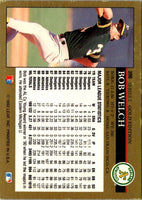 1992 Leaf Black Gold Bob Welch #390