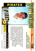 1993 Bowman Brett Backlund #134 Rookie