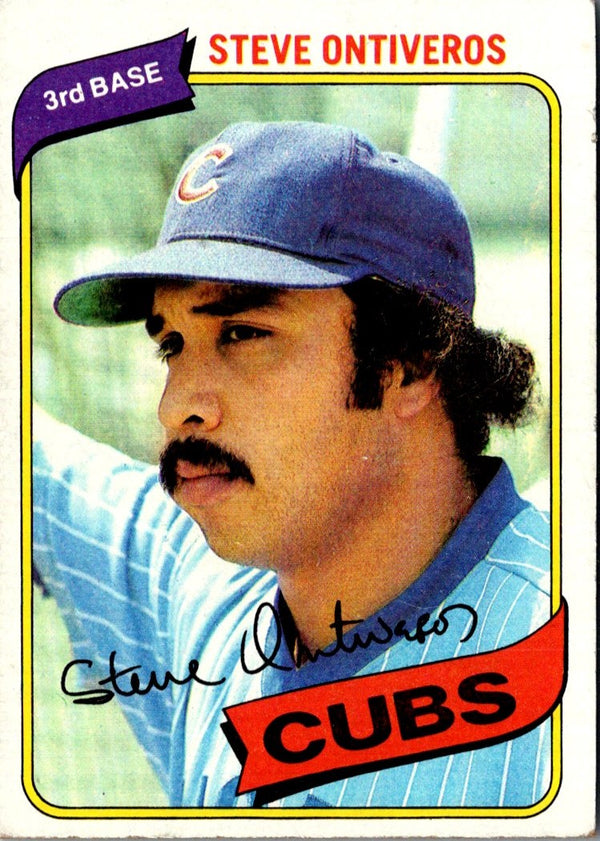 1980 Topps Steve Ontiveros #514