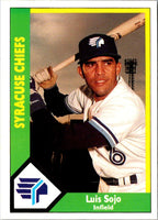 1990 CMC Syracuse Chiefs Luis Sojo #18