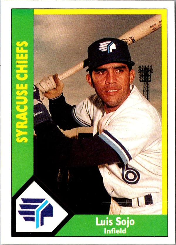 1990 CMC Syracuse Chiefs Luis Sojo #18