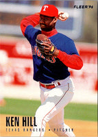 1996 Fleer Texas Rangers Ken Hill #10