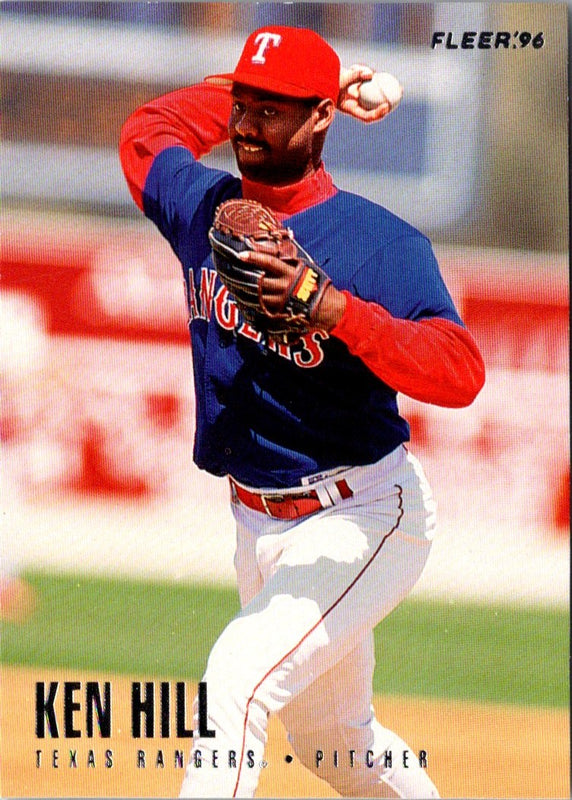 1996 Fleer Texas Rangers Ken Hill #10