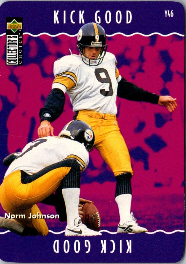 1996 Collector's Choice Update You Make The Play Norm Johnson #Y46