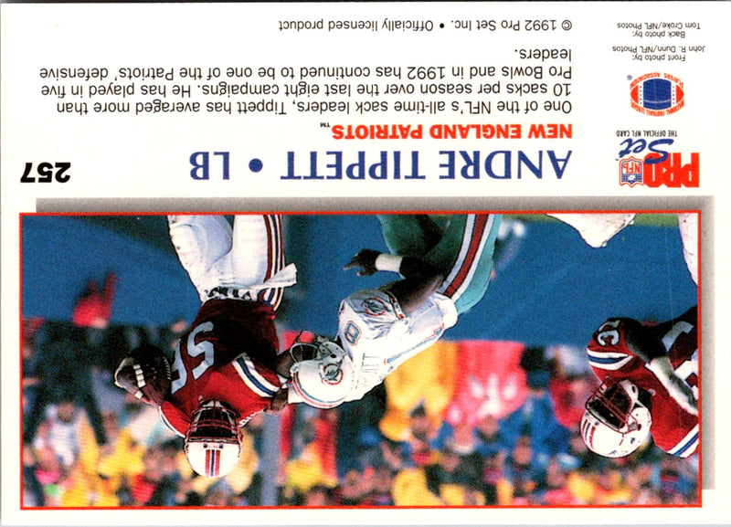 1992 Pro Set Power Andre Tippett