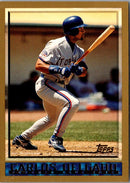 1998 Topps Minted in Cooperstown Carlos Delgado