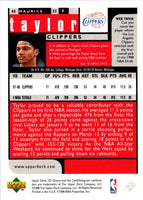 1999 Upper Deck Hardcourt Maurice Taylor #23