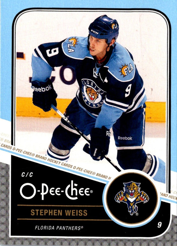 2011 O-Pee-Chee Stephen Weiss #384