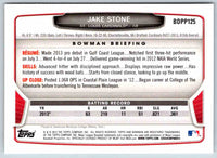 2013 Bowman Jake Stone #BDPP125