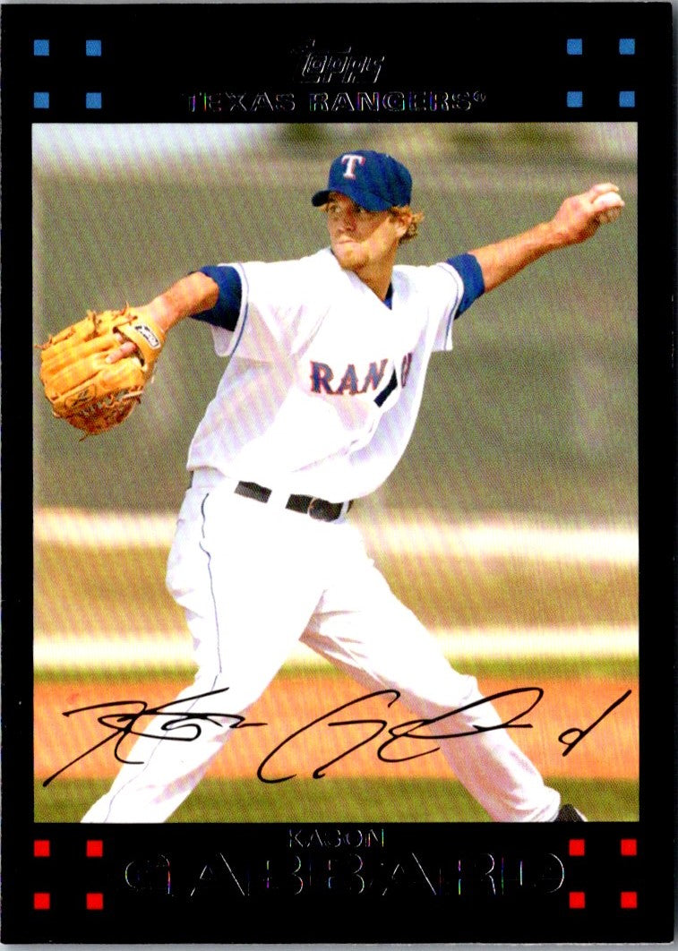 2007 Topps Updates & Highlights Kason Gabbard