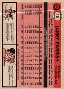 1981 Topps Larry Parrish