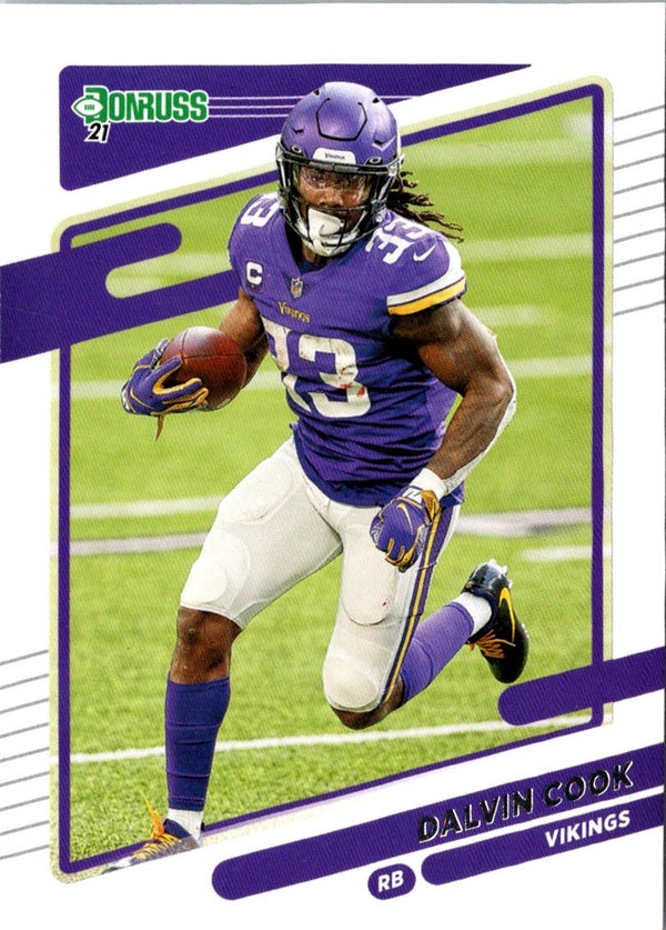2021 Donruss Dalvin Cook #125
