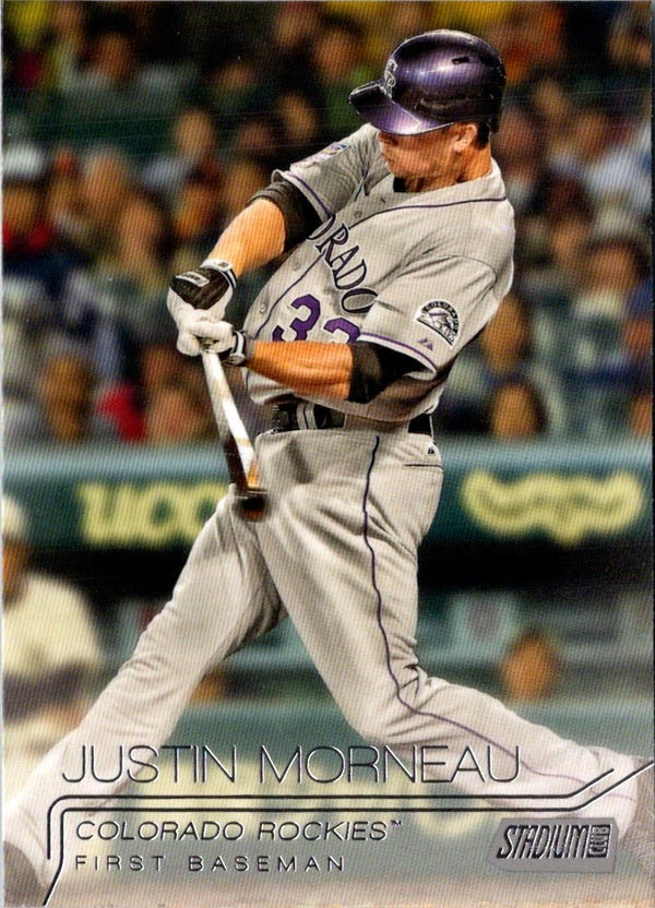 2015 Stadium Club Justin Morneau #90