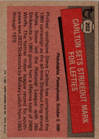 1981 Topps Steve Carlton #202