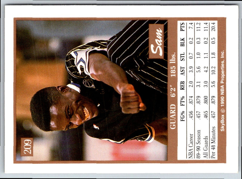 1990 SkyBox Sam Vincent