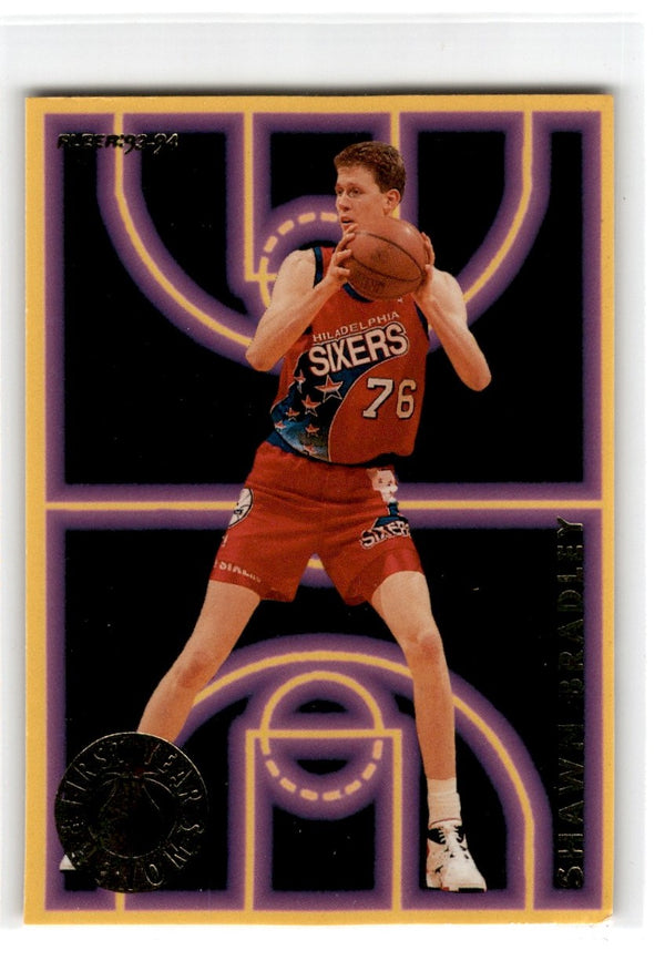1993 Fleer First Year Phenoms Shawn Bradley #1